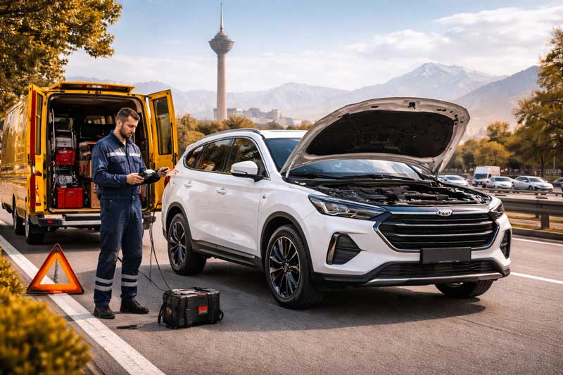 امداد خودرو فیدیلیتی پرستیژ تهران