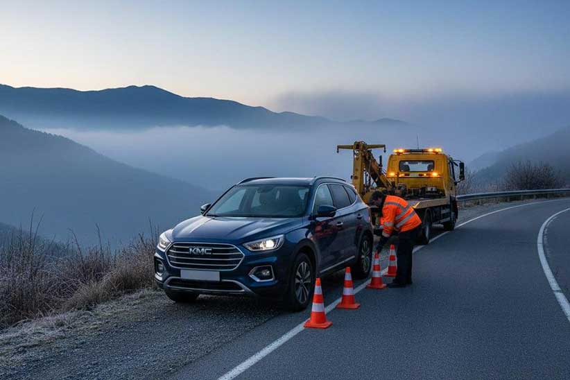 امداد خودرو کرمان موتور در تهران